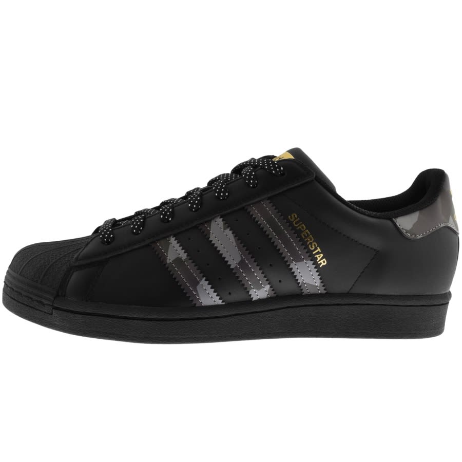 Alternative Image for Productadidas Originals Superstar Trainers Black1